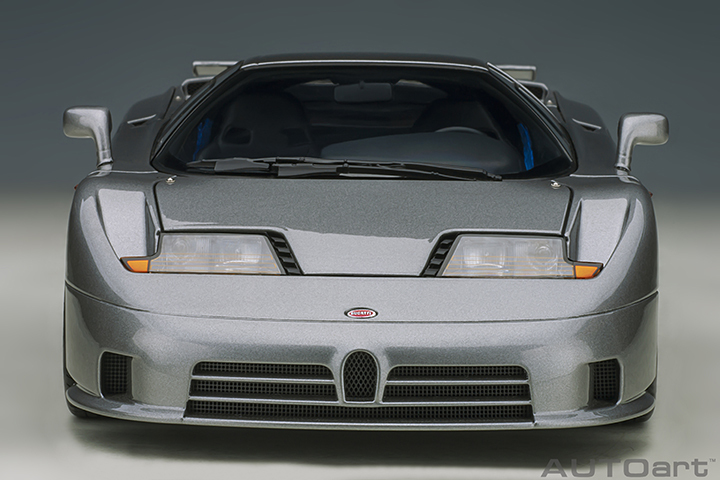 70916 1/18 BUGATTI EB110 SS (GRIGIO METALIZZATTO/SILVER)