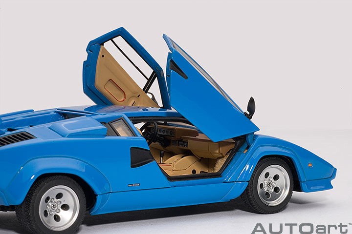 54534  1/43 LAMBORGHINI COUNTACH 5000S (BLUE)(WITH OPENINGS)