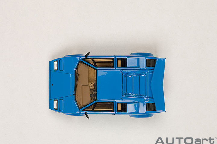 54534  1/43 LAMBORGHINI COUNTACH 5000S (BLUE)(WITH OPENINGS)