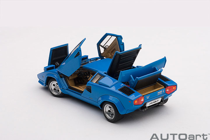 54534  1/43 LAMBORGHINI COUNTACH 5000S (BLUE)(WITH OPENINGS)