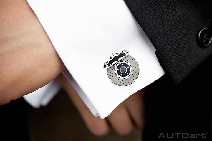 45701  BRAKE DISC CUFFLINKS 碟煞盤造型袖扣