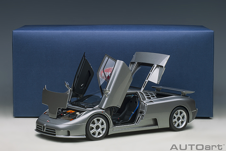 70916 1/18 BUGATTI EB110 SS (GRIGIO METALIZZATTO/SILVER)