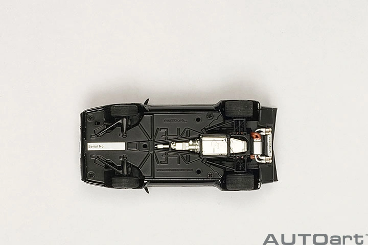 54532 1/43 LAMBORGHINI COUNTACH 5000 S (BLACK) (WITH OPENINGS)