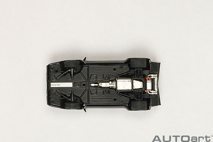 54532 1/43 LAMBORGHINI COUNTACH 5000 S (BLACK) (WITH OPENINGS)