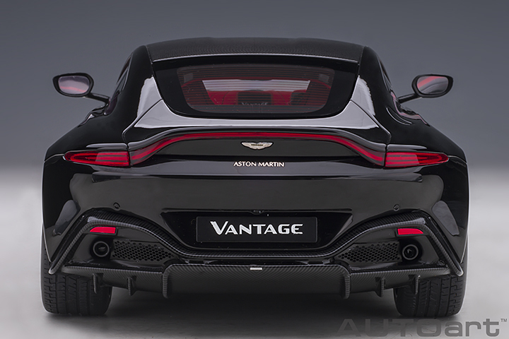 70275 1/18 ASTON MARTIN VANTAGE 2019 (JET BLACK/CARBON BLACK ROOF)