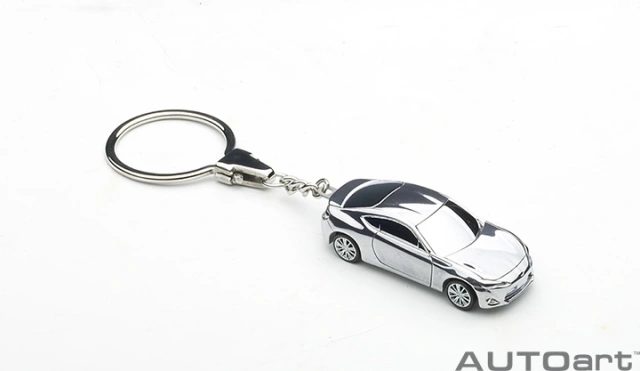 41610-003 1/87 SCION FR-S (ALUMINM CAR KEYCHAIN) - For North American market