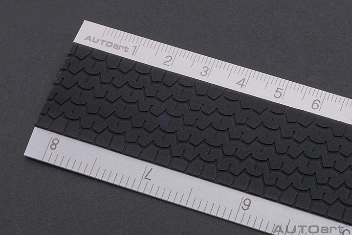 49124  VINTAGE RACING TIRE RULER