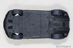 70994 1/18 BUGATTI CHIRON 2017 (JAUNE MOLSHEIM YELLOW/NOCTURNE BLACK)