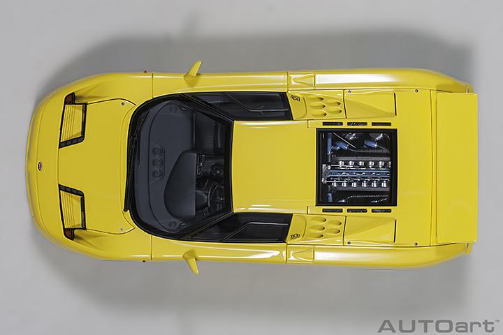 70918 1/18 BUGATTI EB110 SS (GIALLO BUGATTI/YELLOW)