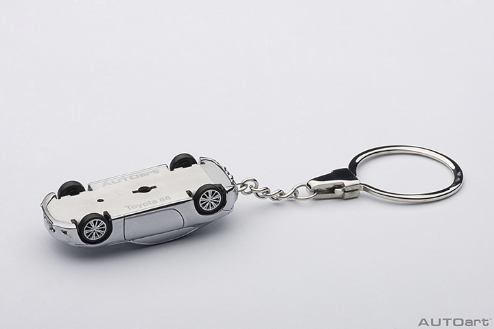 41610-001 1/87 TOYOTA 86 (ALUMINM CAR KEYCHAIN) - For Asian market