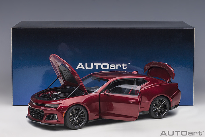 71208 1/18 CHEVROLET CAMARO ZL1 2017 (GARMET RED TINTCOAT)