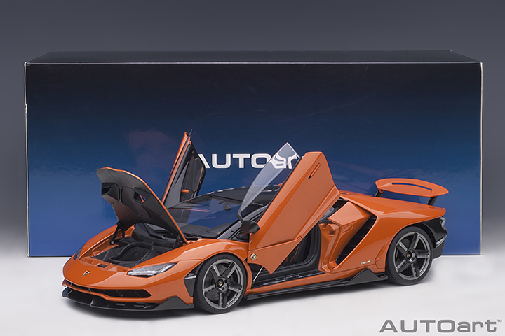 79201 1/18 LAMBORGHINI CENTENARIO (ARANCIO ARGOS/PEARL ORANGE)