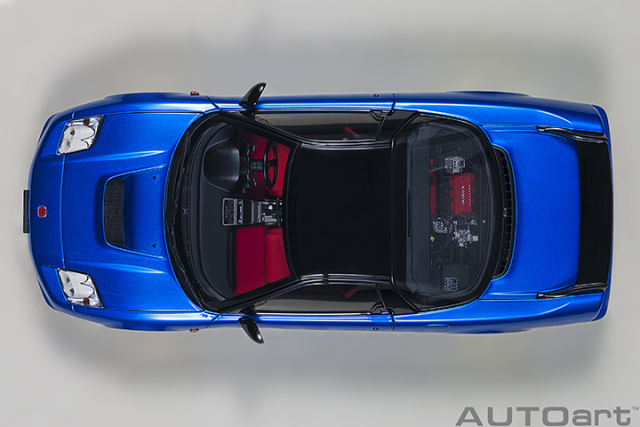 73218 1/18 HONDA NSX-R (NA2)(LONG BEACH BLUE PEARL)
