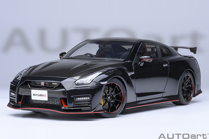 77504 1/18 NISSAN GT-R (R35) NISMO 2022 SPECIAL EDITION (METEOR FLAKE BLACK PEARL)