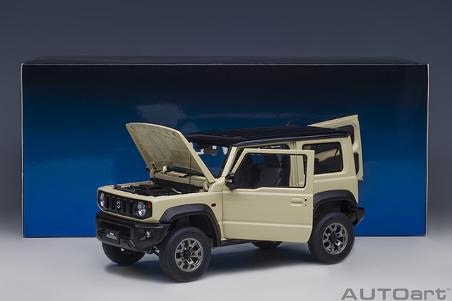 78510 1/18 SUZUKI JIMNY SIERRA (JB74)(CHIFFON IVORY METALLIC/ BLACK ROOF)