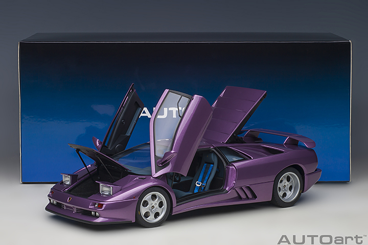 79158 1/18 LAMBORGHINI DIABLO SE30 (VIOLA SE30/METALLIC PURPLE)