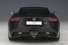 78852 1/18 LEXUS LFA (MATT BLACK)