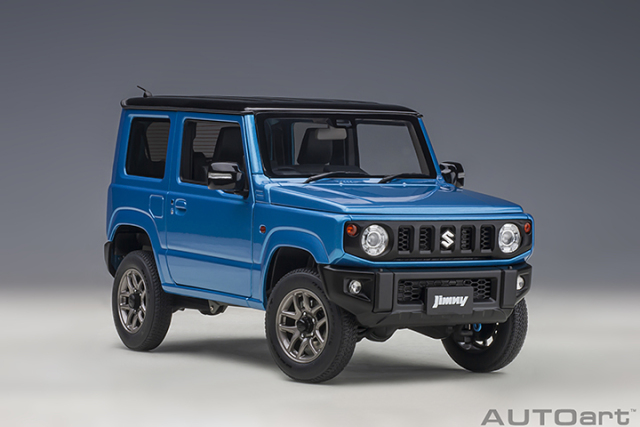 78502 1/18 SUZUKI JIMNY (JB64)(BRISK BLUE METALLIC / BLACK ROOF)