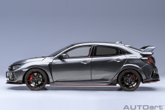 73221 1/18 HONDA CIVIC TYPE R (FK8) 2021 (POLISHED METAL METALLIC)