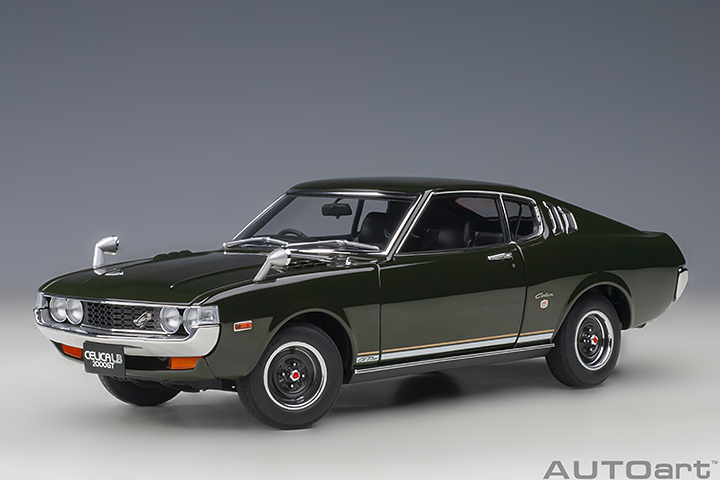 78768 1/18 TOYOTA CELICA LIFTBACK 2000GT (RA25) 1973 (MOSS GREEN)