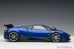 78277 1/18 PAGANI HUAYRA BC (BLU FRANCIA/CARBON)
