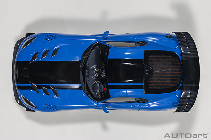 71734 1/18 DODGE VIPER ACR 2017 (COMPETITION BLUE W/ BLACK STRIPES)