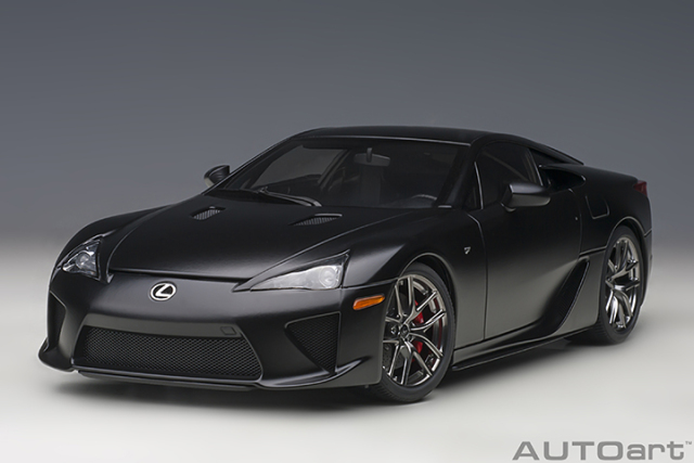78852 1/18 LEXUS LFA (MATT BLACK)
