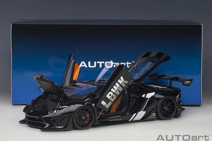 79244 1/18 LIBERTY WALK LB-WORKS LAMBORGHINI AVENTADOR LIMITED EDITION ...