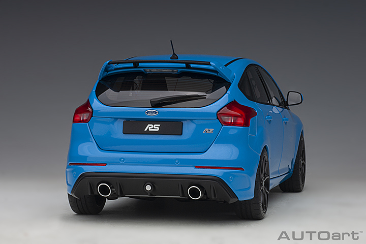 72953 1/18 FORD FOCUS RS 2016 (NITROUS BLUE)