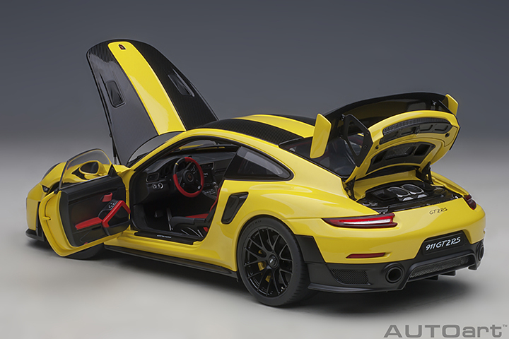 78172 1/18 PORSCHE 911 (991.2) GT2 RS WEISSACH PACKAGE ( RACING YELLOW )