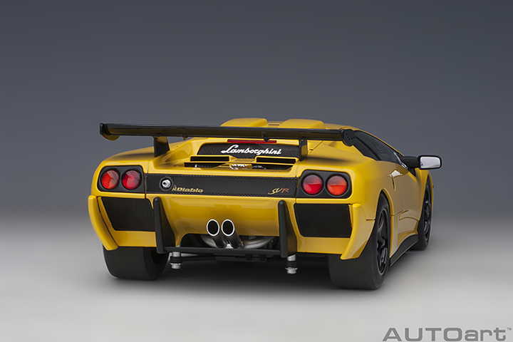 79147 1/18 LAMBORGHINI DIABLO SV-R (SUPERFLY YELLOW)