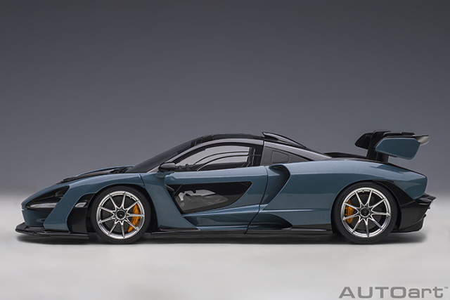 76077 1/18 McLAREN SENNA (VISION VICTORY/GREY)