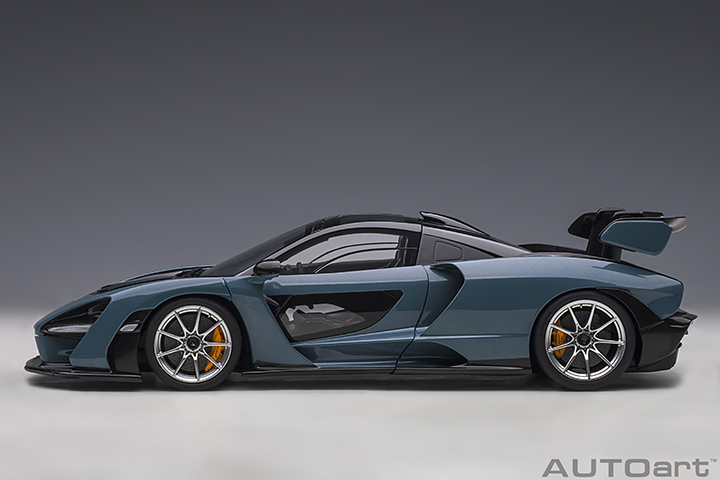 76077 1/18 McLAREN SENNA (VISION VICTORY/GREY)