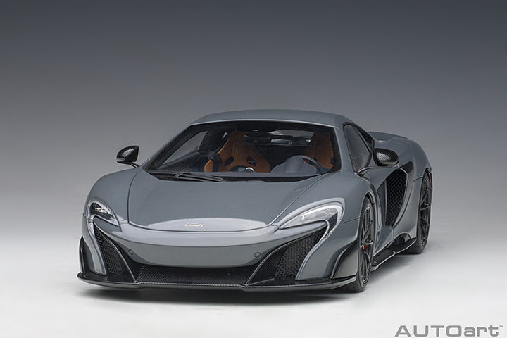 76047 1/18 McLAREN 675LT (CHICANE GREY)