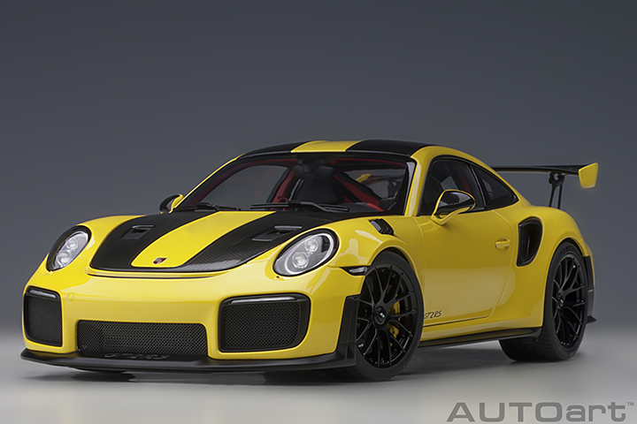 78172 1/18 PORSCHE 911 (991.2) GT2 RS WEISSACH PACKAGE ( RACING YELLOW )