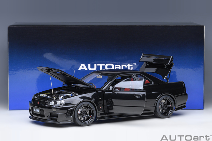 77463 1/18 NISMO R34 GT-R Z-TUNE (BLACK PEARL)