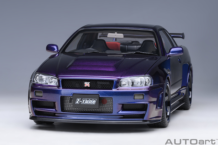 77464 1/18 NISMO R34 GT-R Z-TUNE(MIDNIGHT PURPLE III)