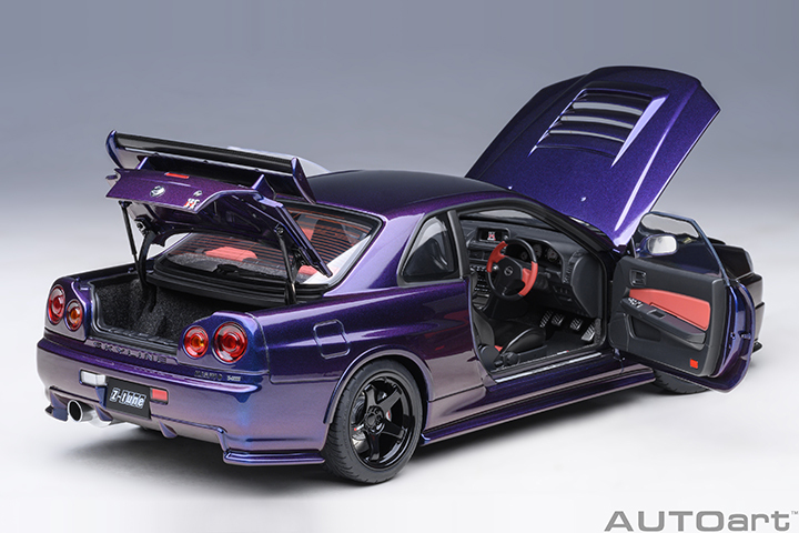 77464 1/18 NISMO R34 GT-R Z-TUNE(MIDNIGHT PURPLE III)