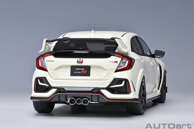 73220 1/18 HONDA CIVIC TYPE R (FK8) 2021 (CHAMPIONSHIP WHITE)