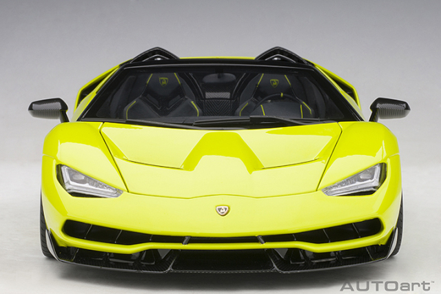 79118 1/18 LAMBORGHINI CENTENARIO ROADSTER (VERDE SCANDAL/SOLID LIGHT GREEN)