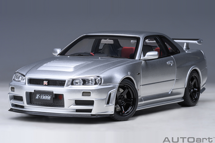 77461 1/18 NISMO R34 GT-R Z-TUNE (Z-TUNE SILVER)