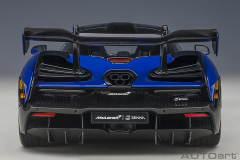 76079 1/18 McLAREN SENNA (TROPHY KYANOS/BLUE)