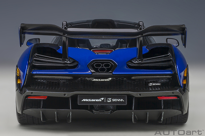 76079 1/18 McLAREN SENNA (TROPHY KYANOS/BLUE)