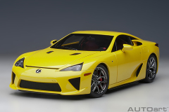 78854 1/18 LEXUS LFA (PEARL YELLOW)