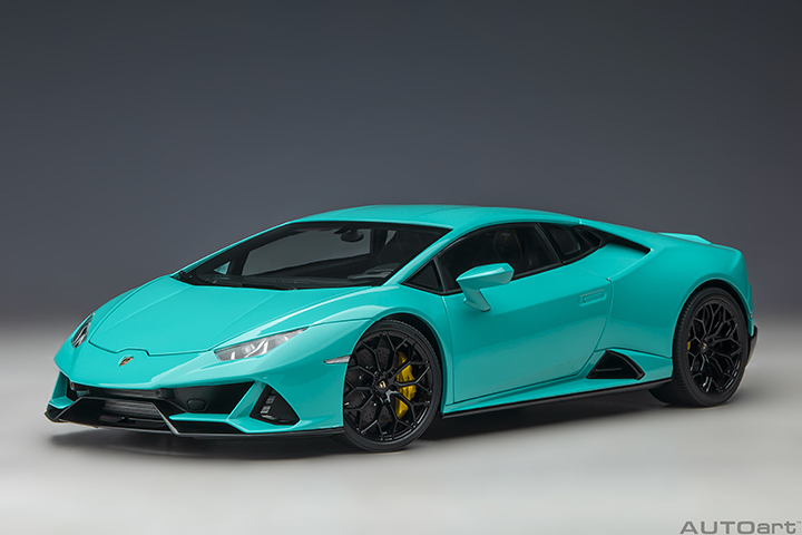 79211 1/18 LAMBORGHINI HURACAN EVO (BLU GLAUCO)