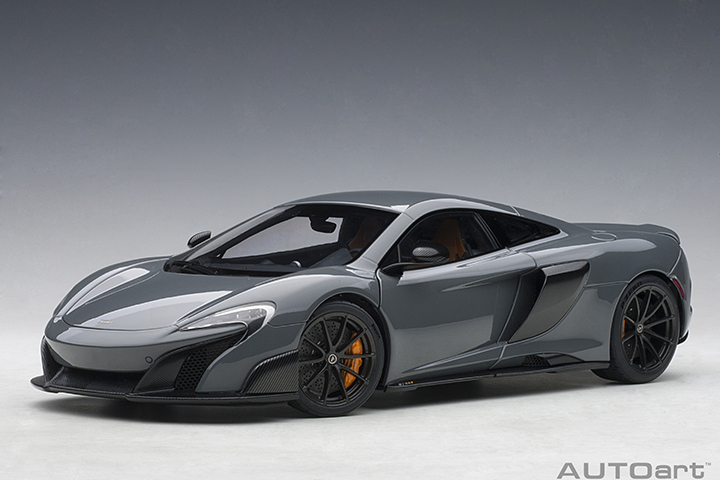 76047 1/18 McLAREN 675LT (CHICANE GREY)