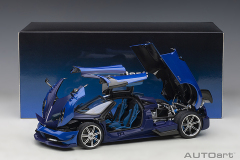 78277 1/18 PAGANI HUAYRA BC (BLU FRANCIA/CARBON)