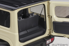 78500 1/18 SUZUKI JIMNY (JB64)(CHIFFON IVORY METALLIC/ BLACK ROOF)