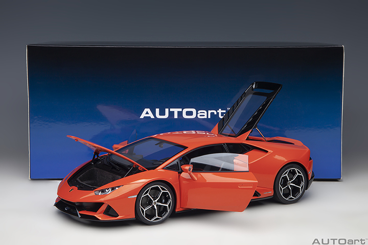 79214 1/18 LAMBORGHINI HURACAN EVO (ARANCIO XANTO)