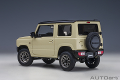 78500 1/18 SUZUKI JIMNY (JB64)(CHIFFON IVORY METALLIC/ BLACK ROOF)